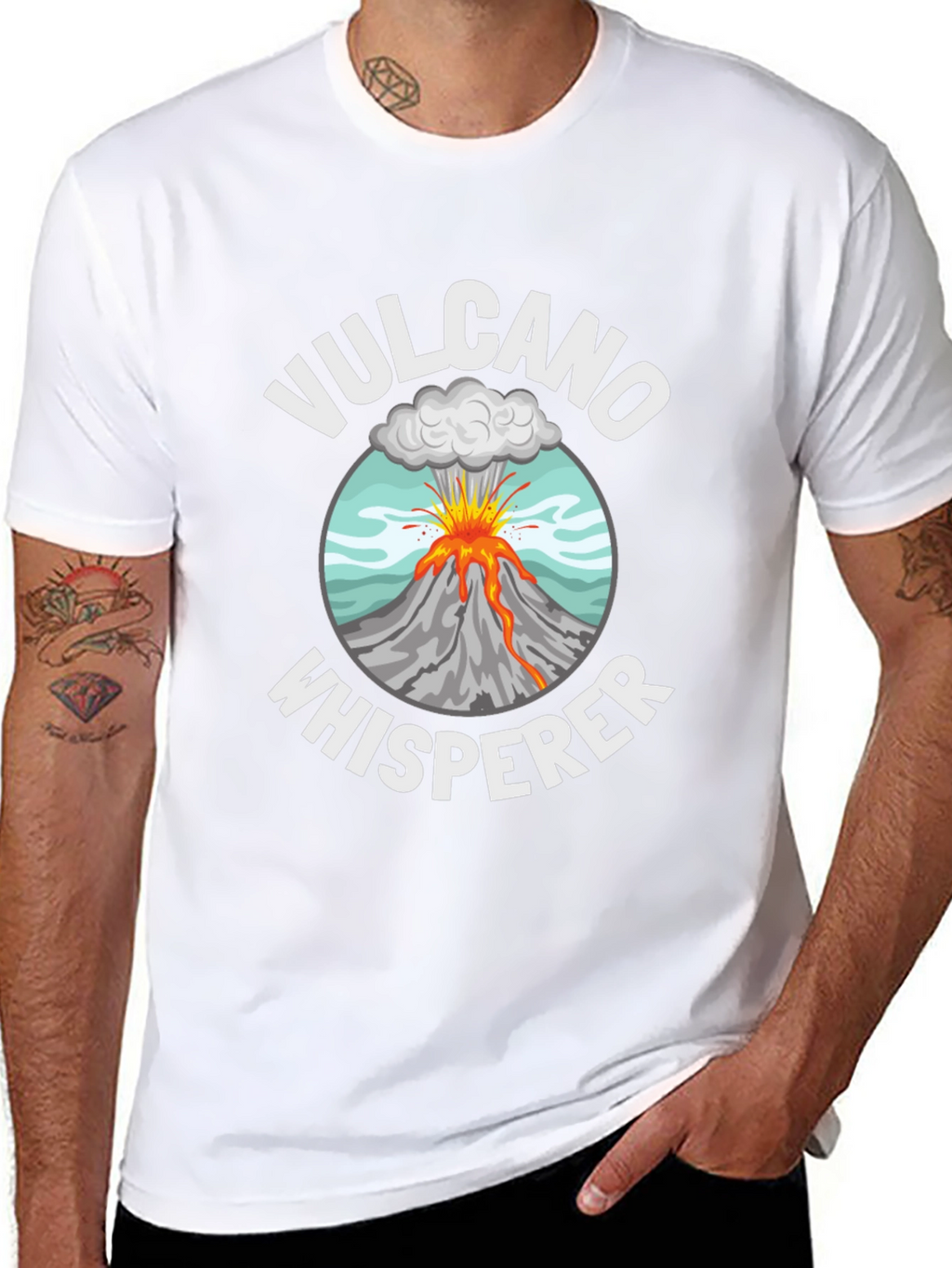 Vulcano Whisperer Black T-Shirt
