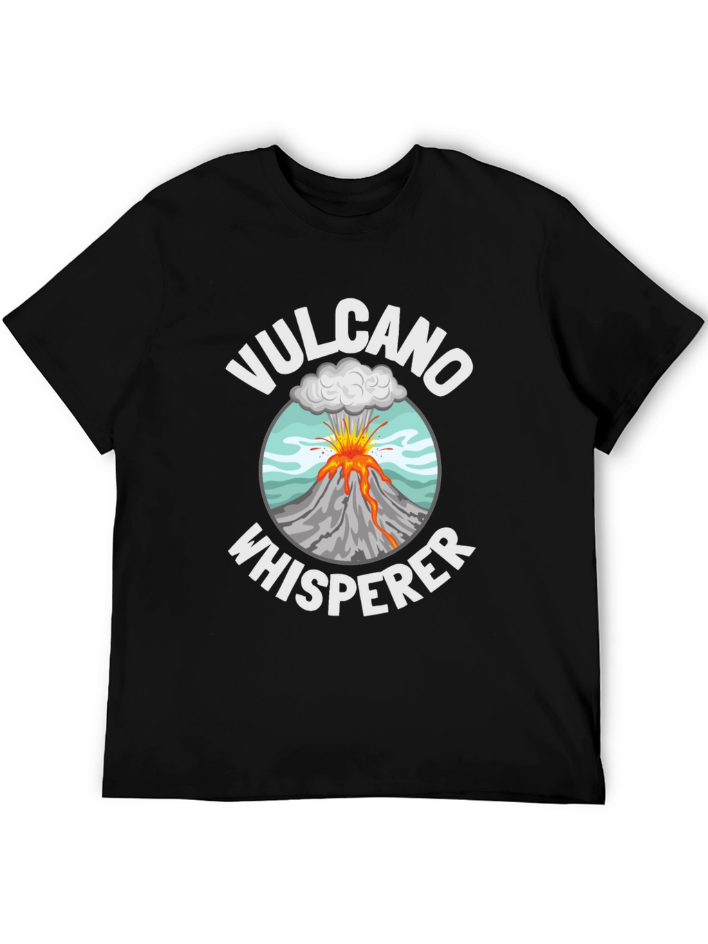 Vulcano Whisperer Black T-Shirt