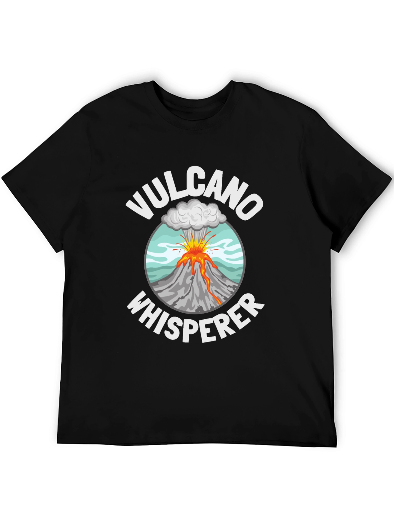 Vulcano Whisperer Black T-Shirt