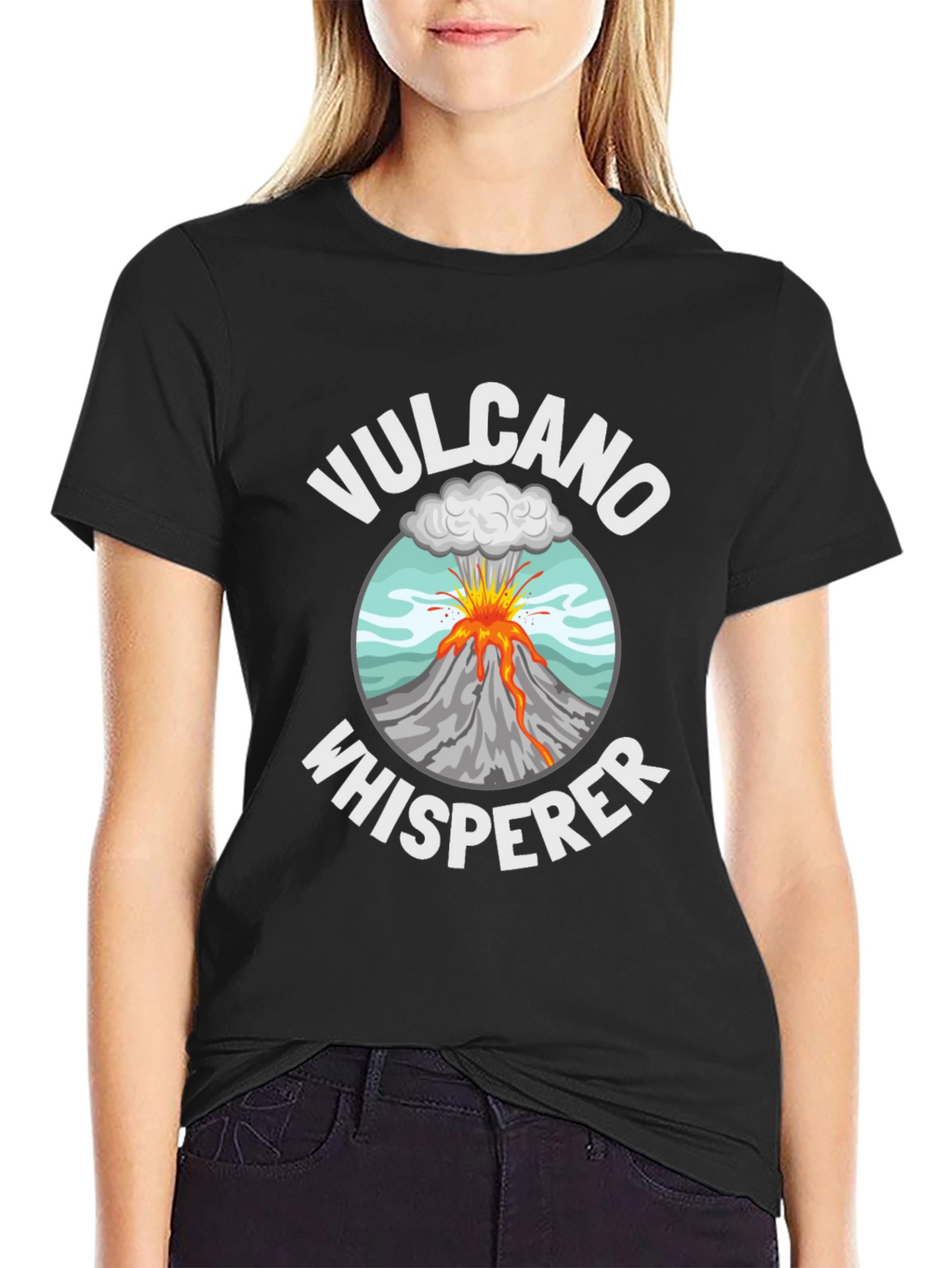 Vulcano Whisperer Black T-Shirt