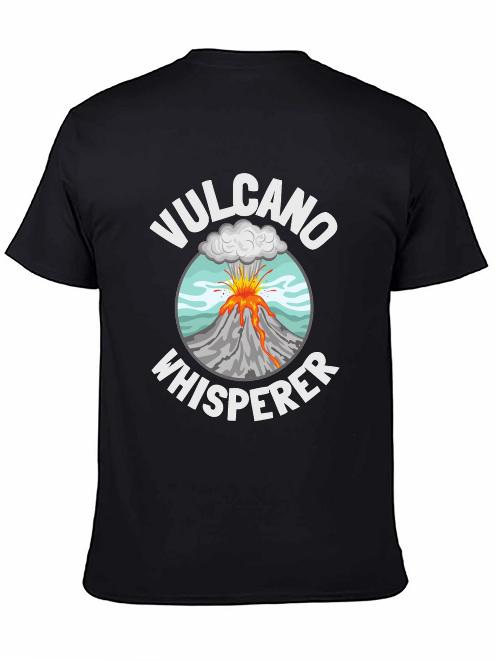 Vulcano Whisperer Black T-Shirt
