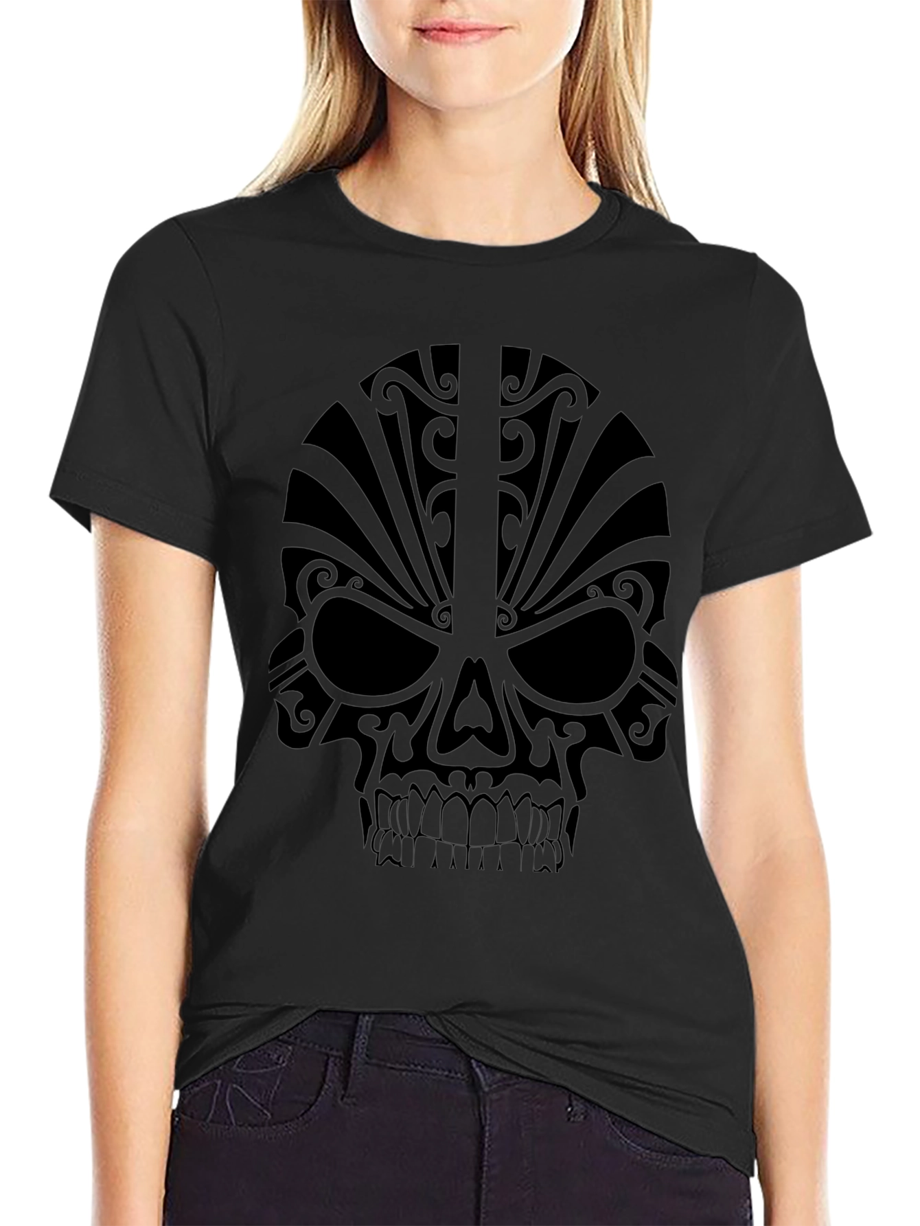 Skull Graphic Tee - Bold Design