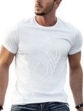 Heart Hands Graphic Tee - Minimalist Design