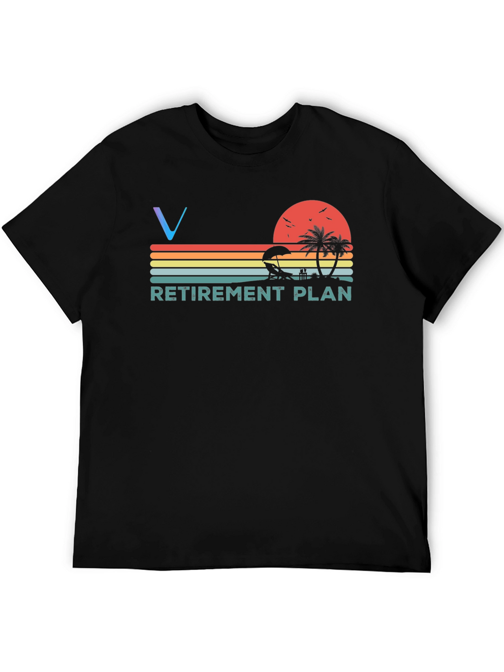 Retirement Plan Graphic T-Shirt
