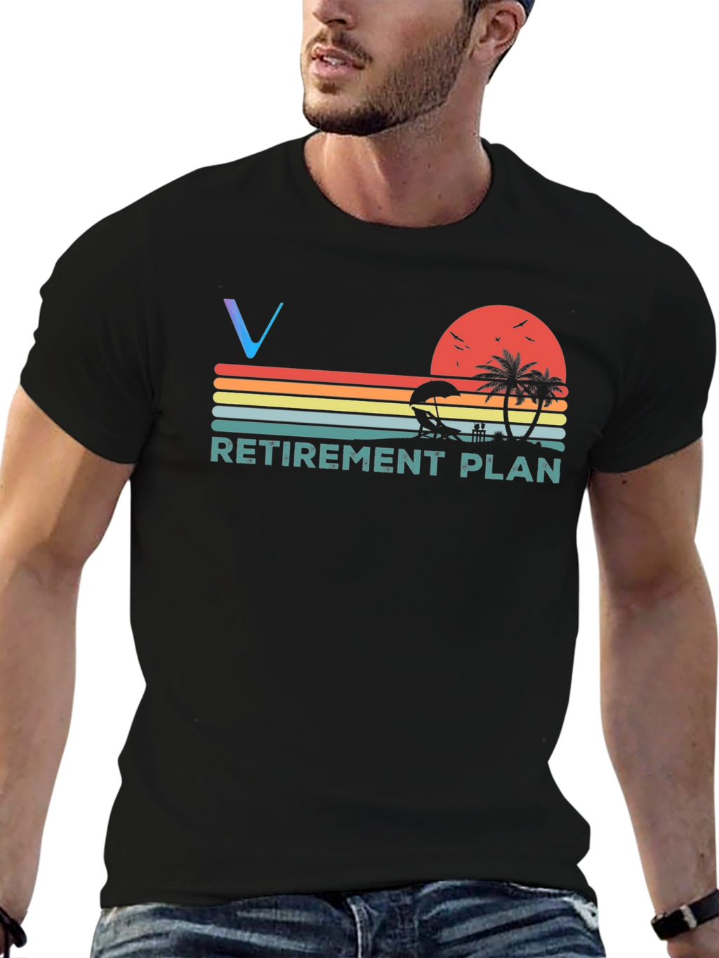 Retirement Plan Graphic T-Shirt