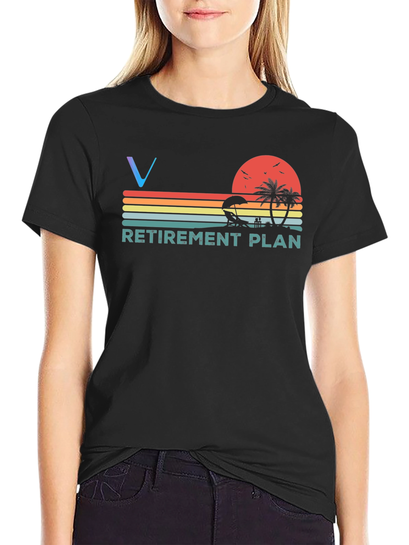 Retirement Plan Graphic T-Shirt