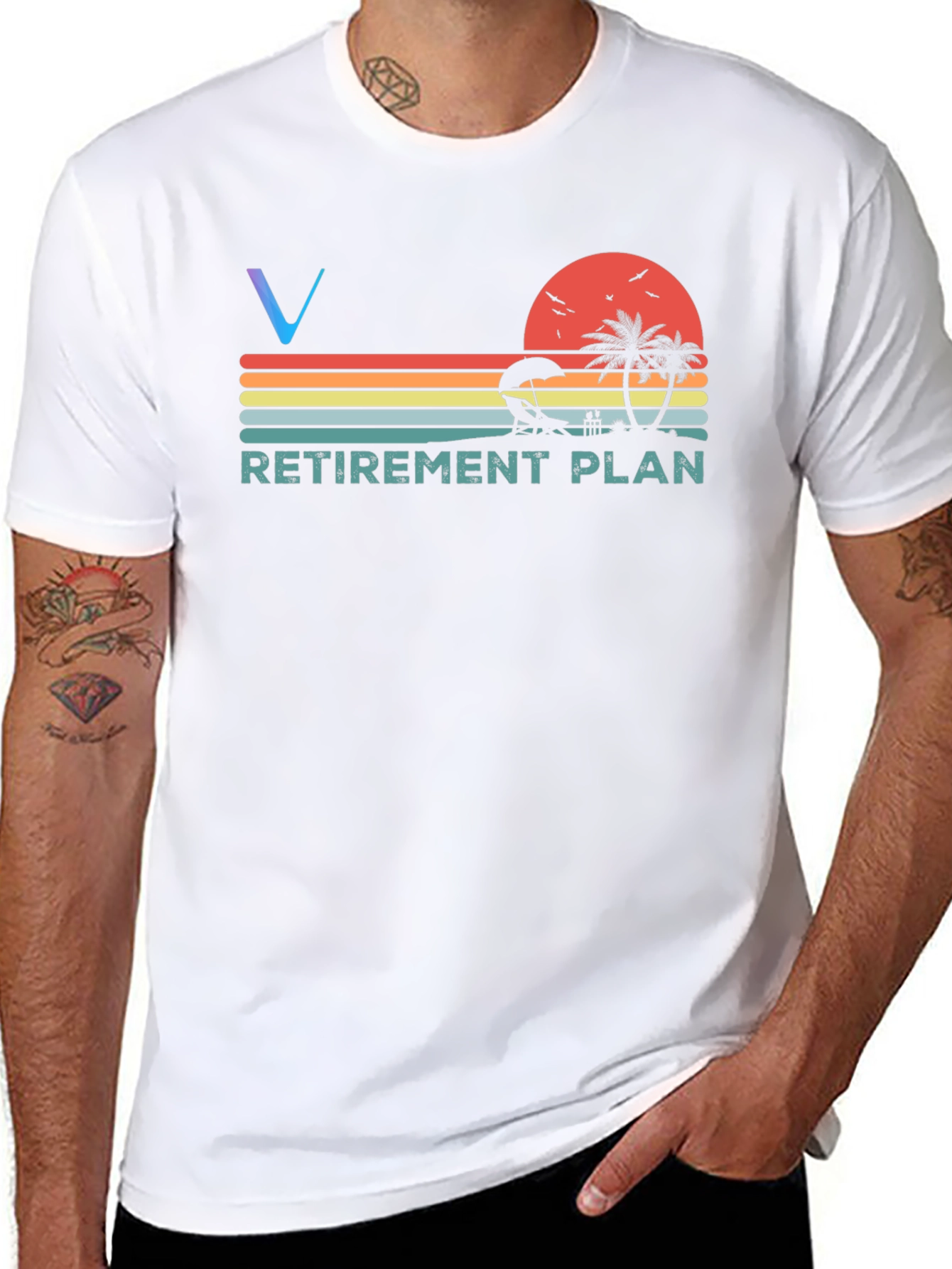 Retirement Plan Graphic T-Shirt