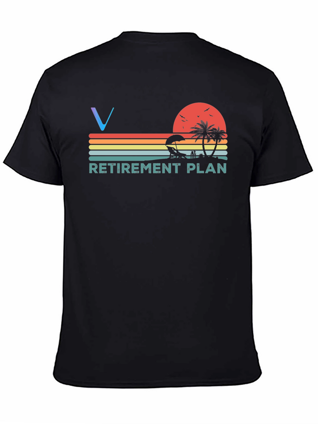 Retirement Plan Graphic T-Shirt