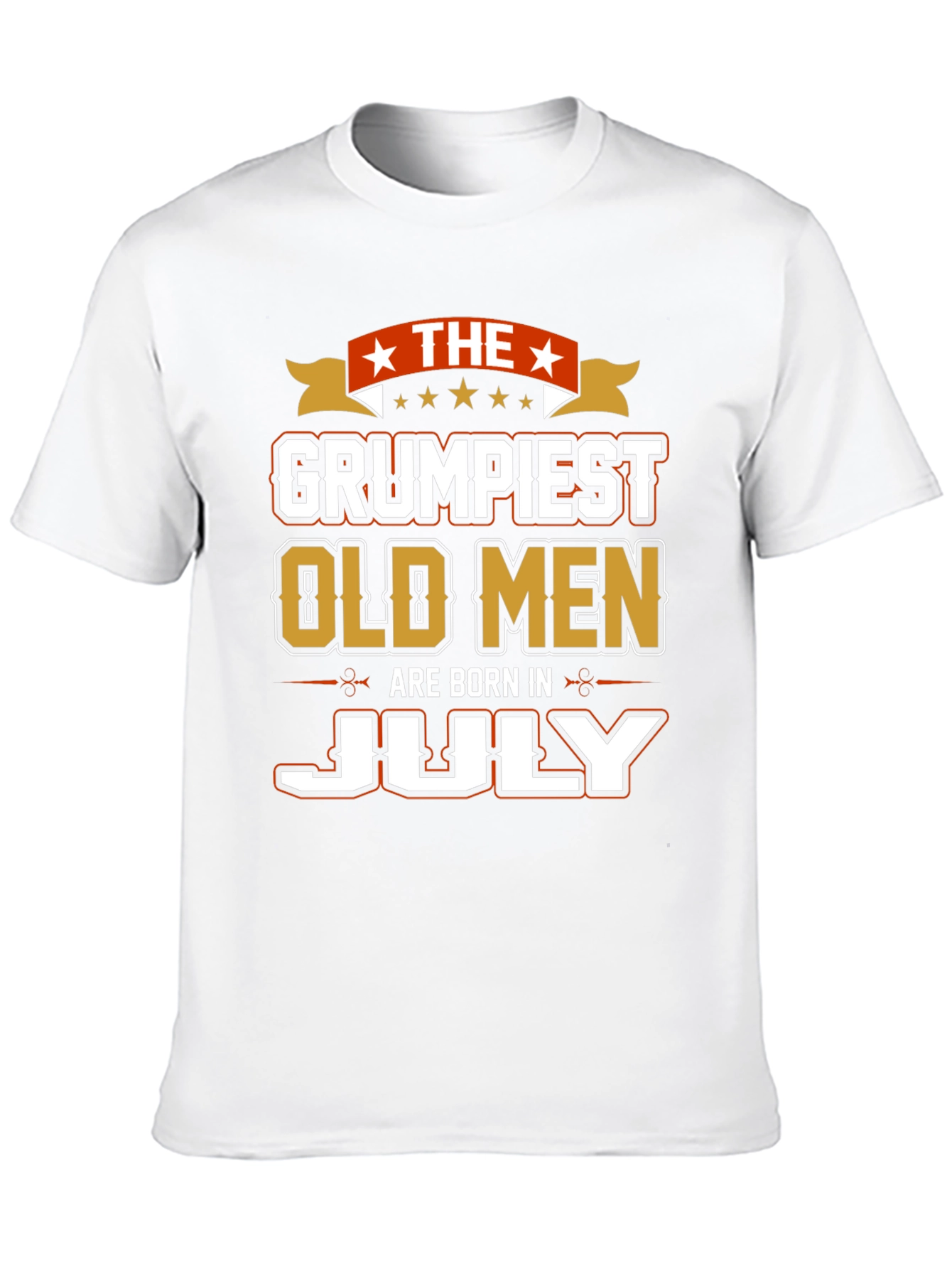 Grumpiest Old Men Born in July T-Shirt
