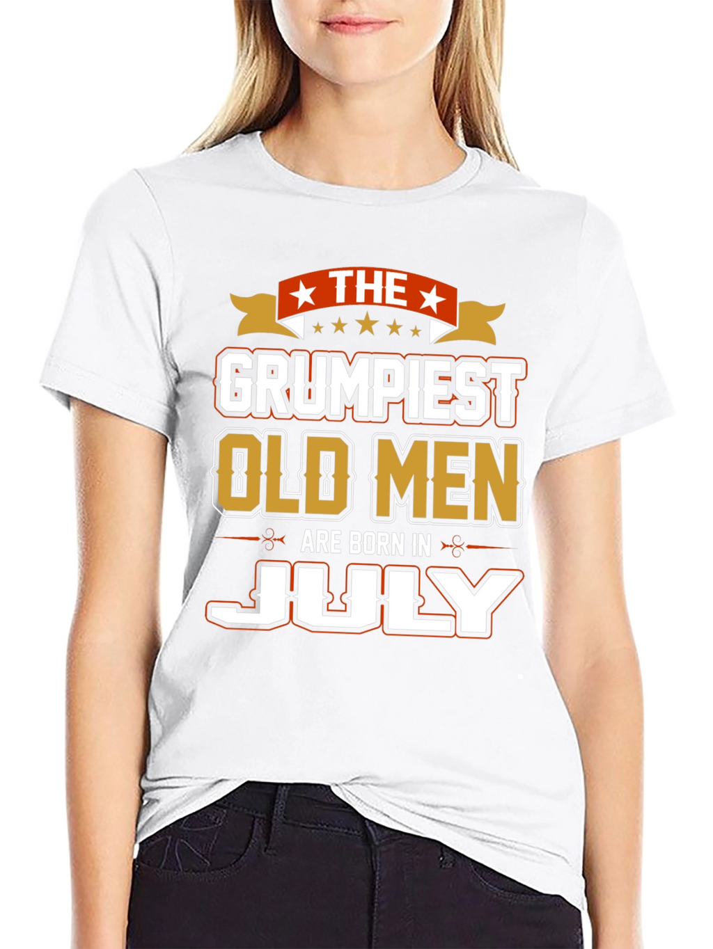 Grumpiest Old Men Born in July T-Shirt