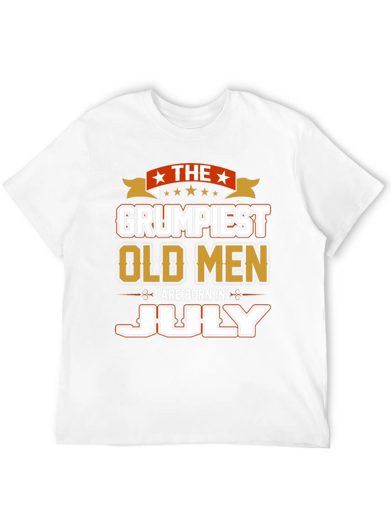 Grumpiest Old Men Born in July T-Shirt