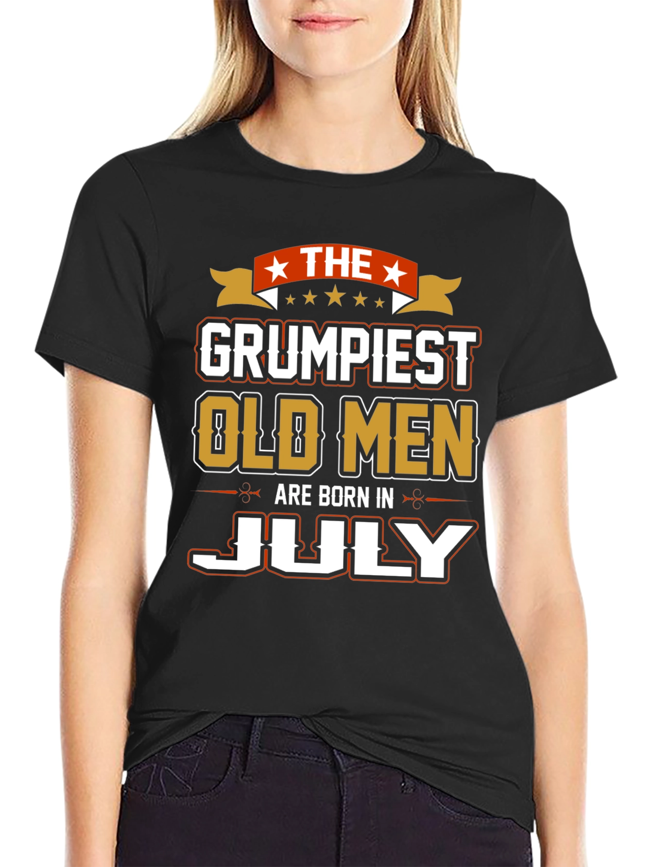 Grumpiest Old Men Born in July T-Shirt