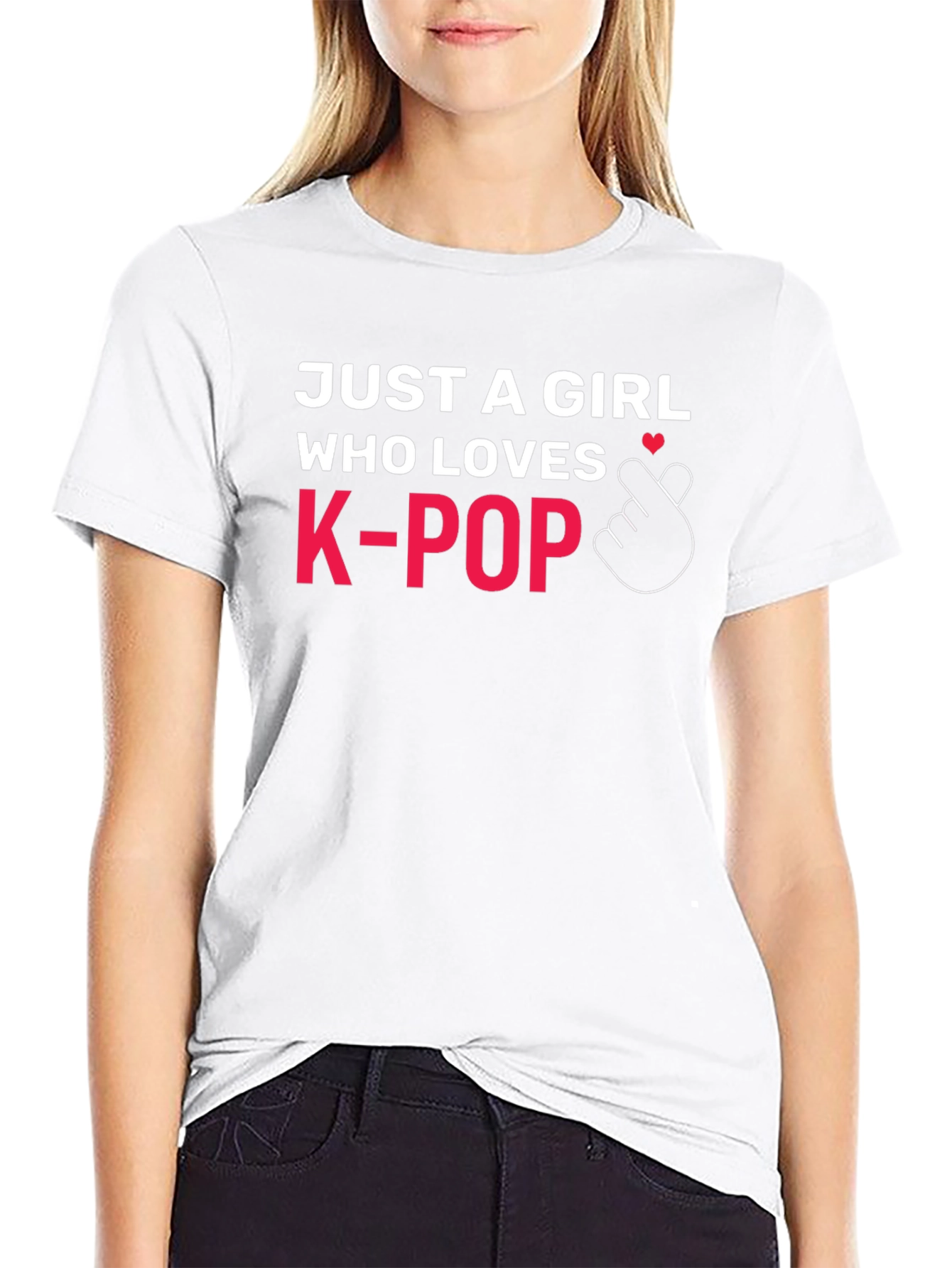 Just A Girl Who Loves K-Pop T-Shirt