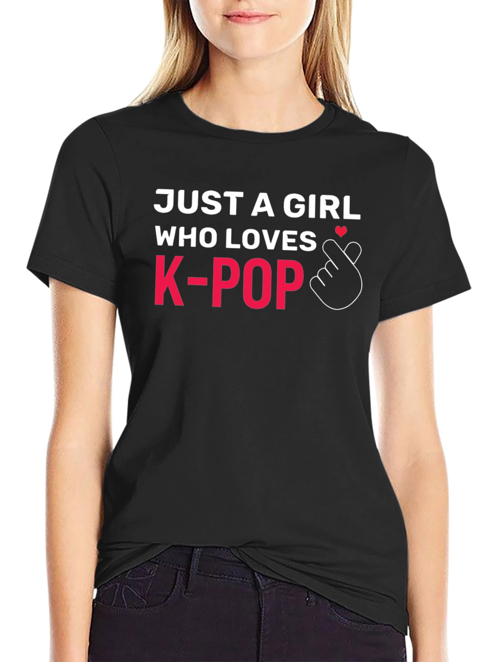 Just A Girl Who Loves K-Pop T-Shirt