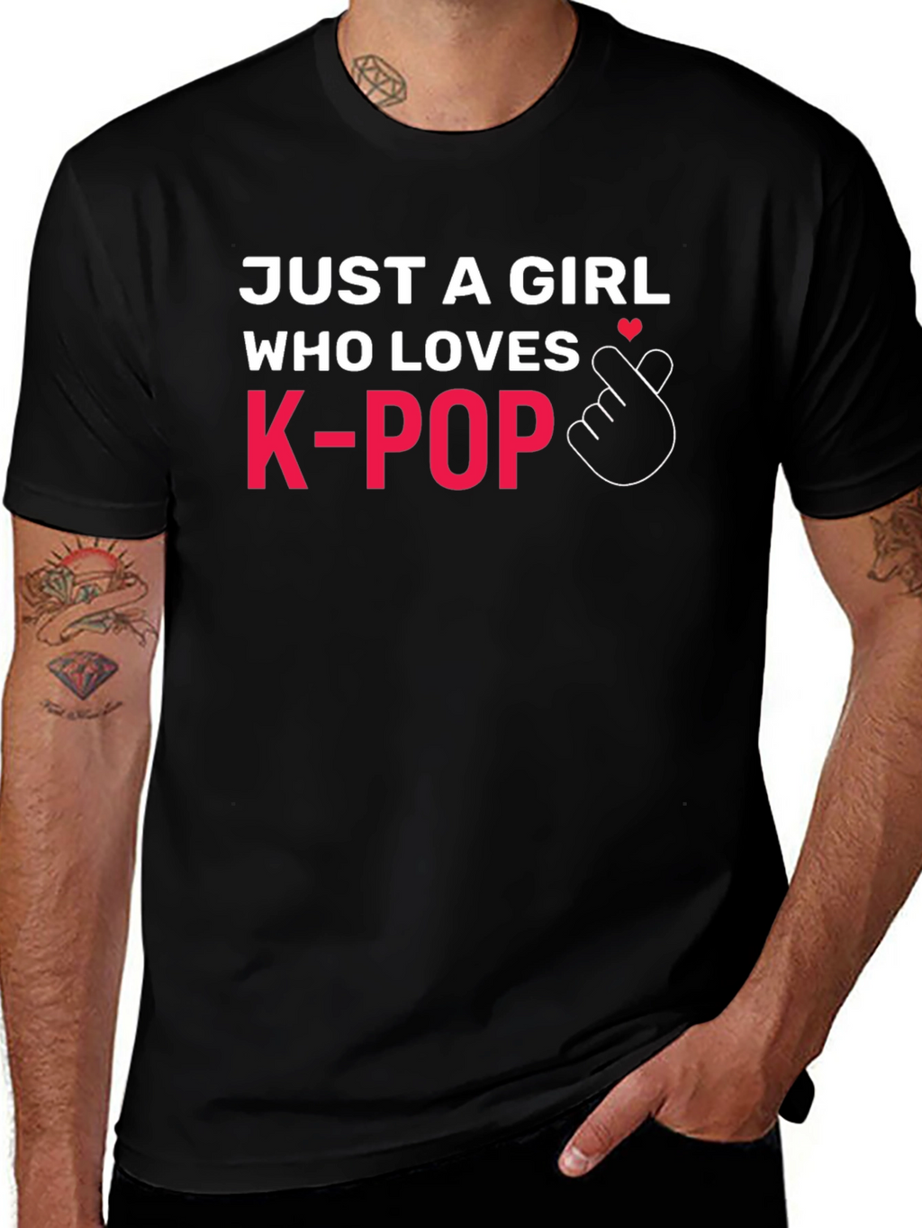 Just A Girl Who Loves K-Pop T-Shirt