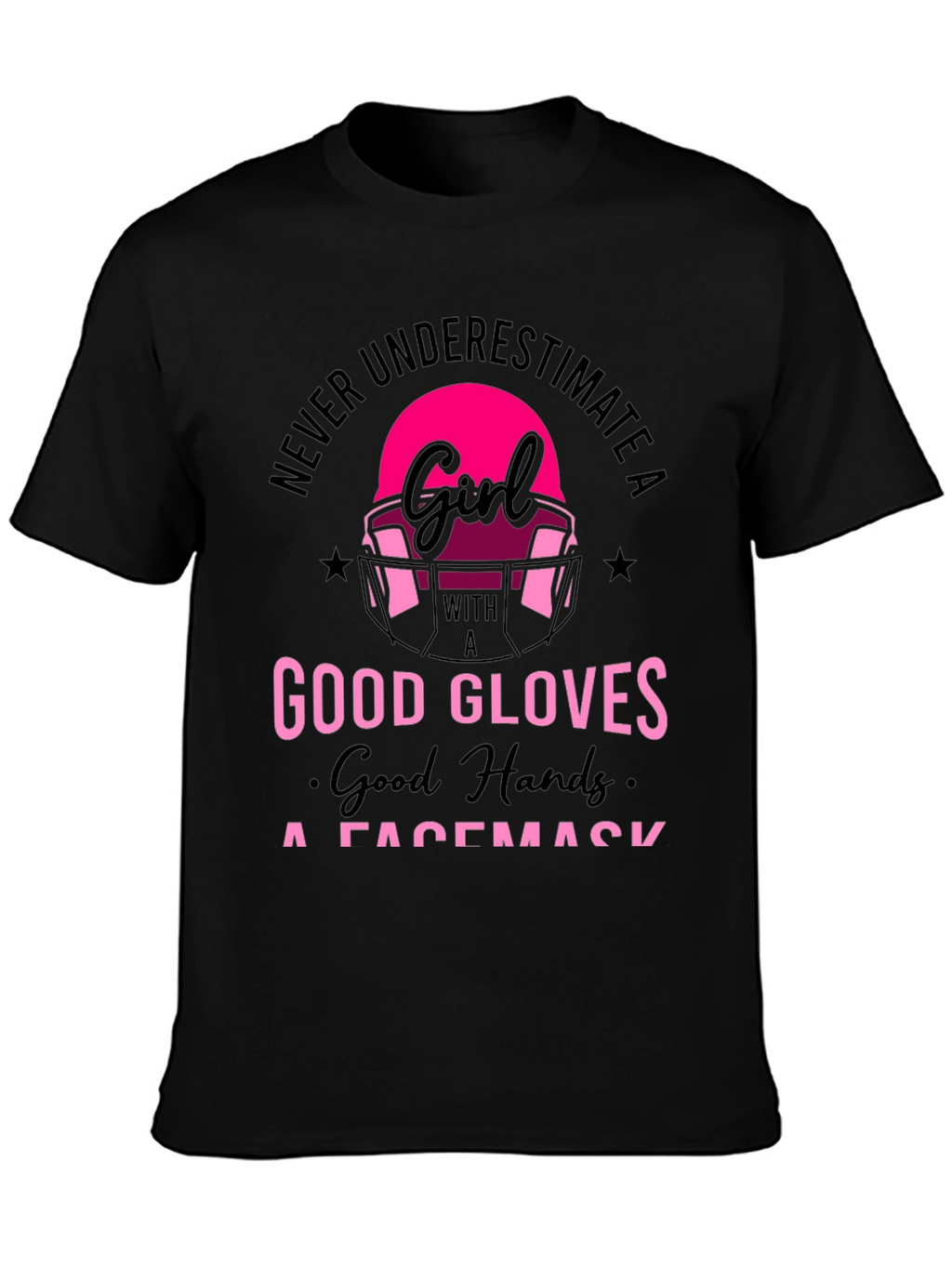 Girl Football Player T-Shirt