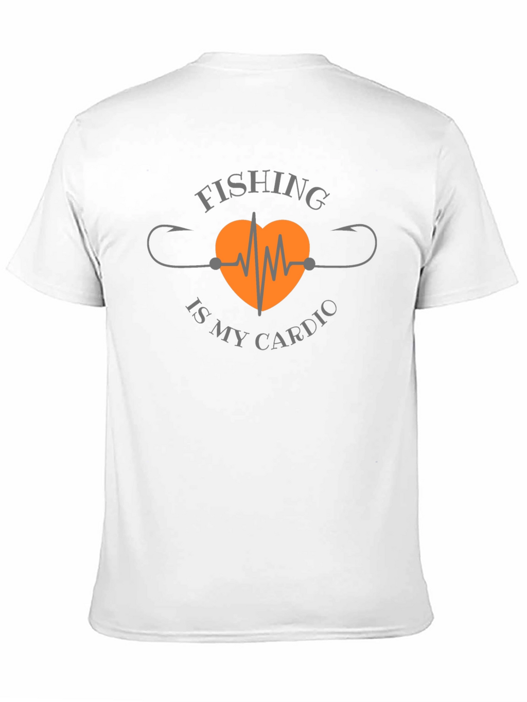 Fishing is My Cardio Graphic T-Shirt