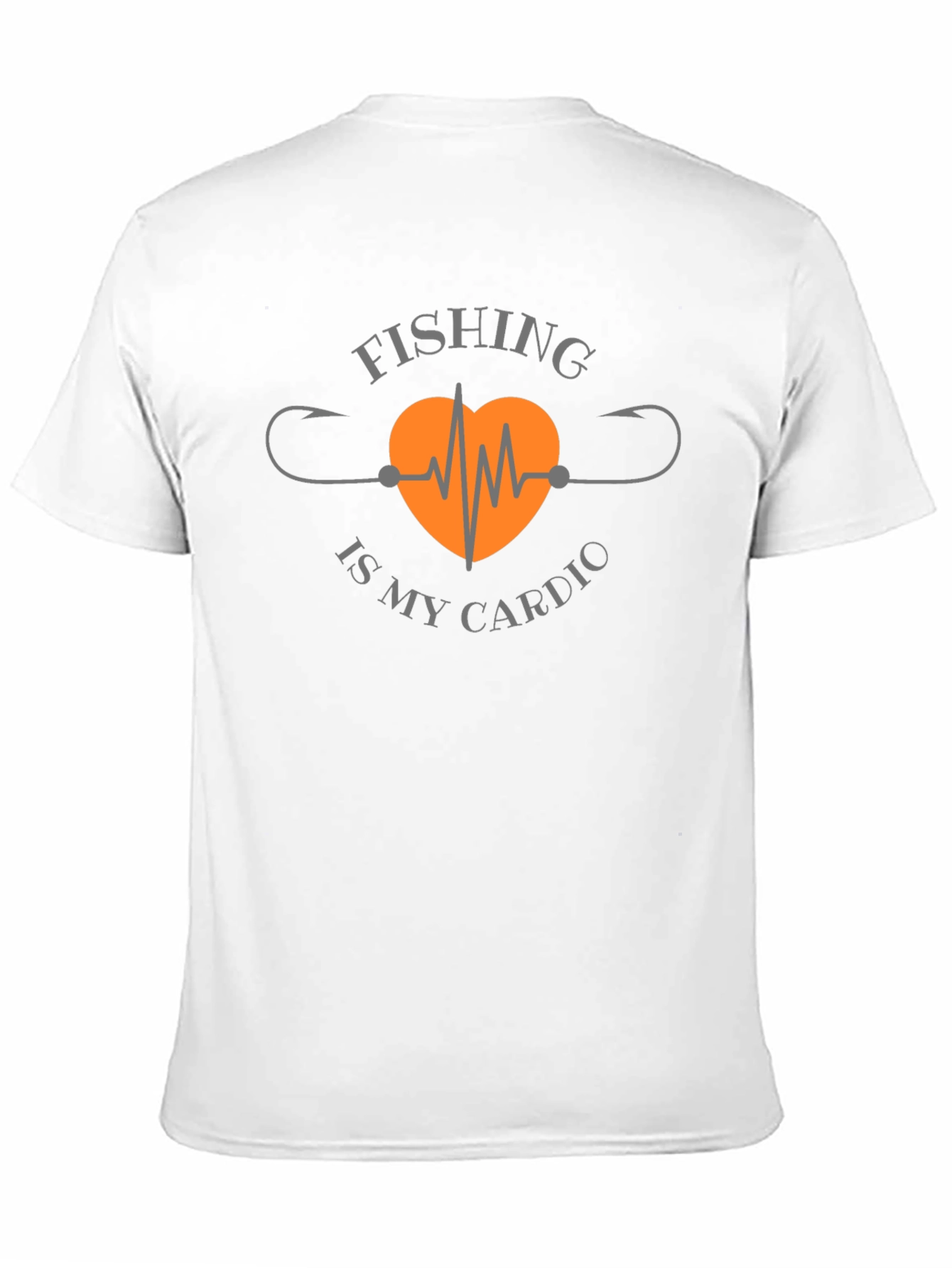 Fishing is My Cardio Graphic T-Shirt