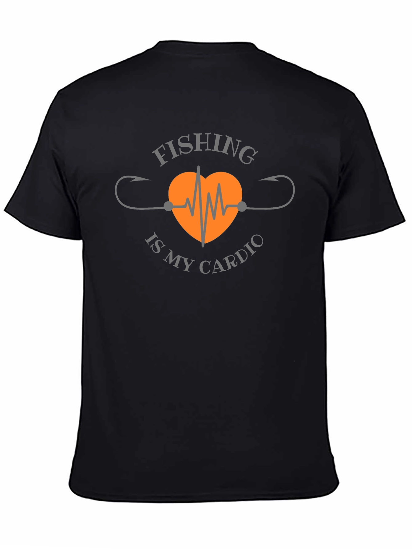 Fishing is My Cardio Graphic T-Shirt