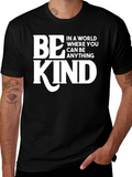 Be Kind Graphic Tee - Inspirational T-Shirt