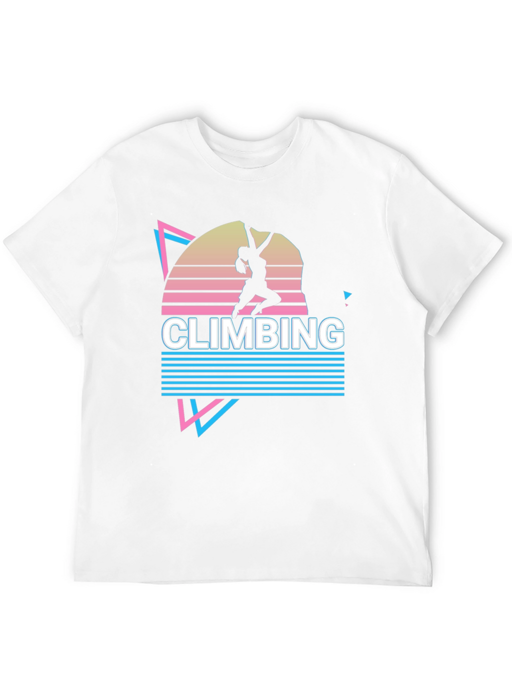 Retro Climbing T-Shirt - Black