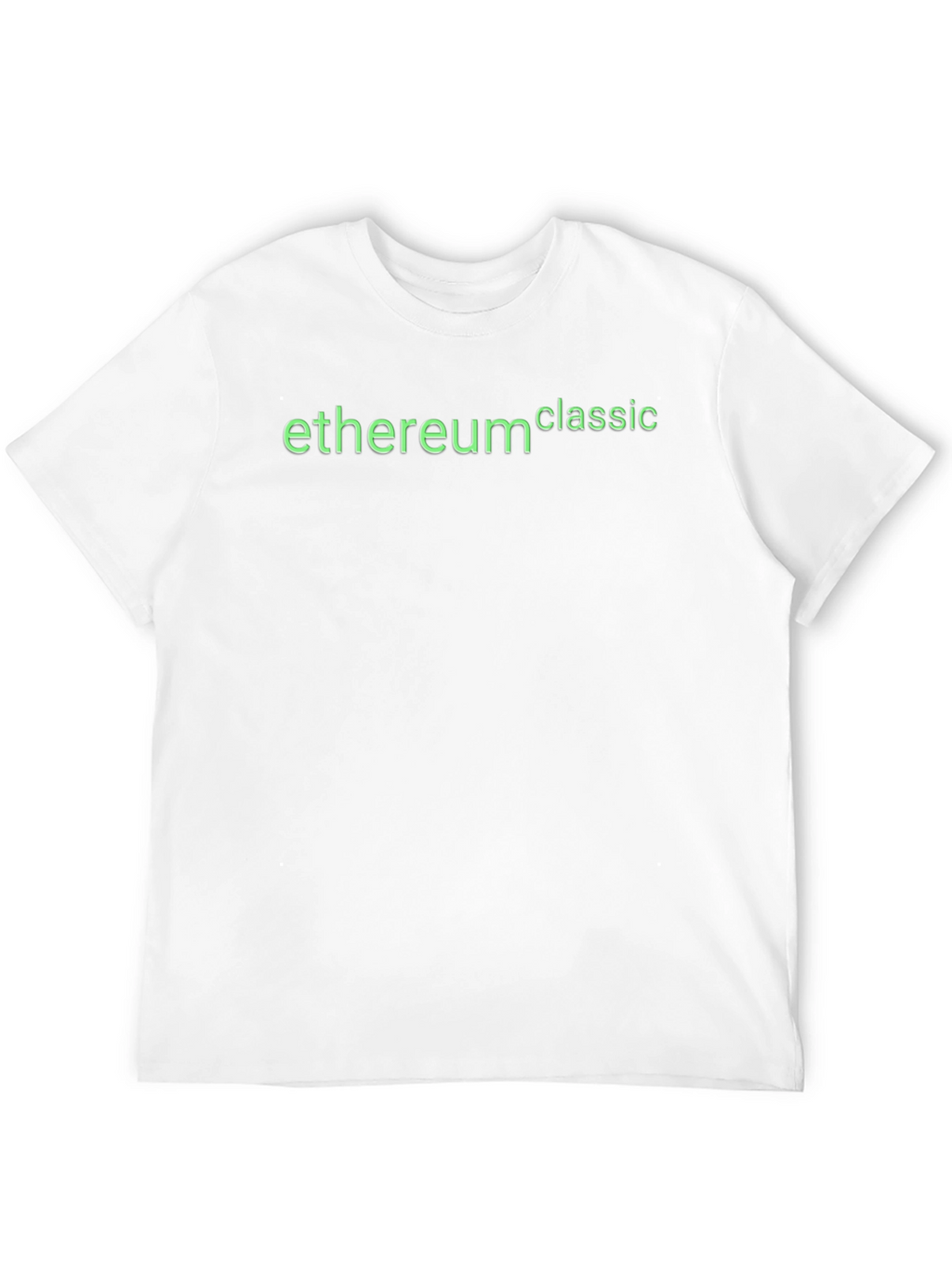 Ethereum Classic Black T-Shirt - Crypto Fashion