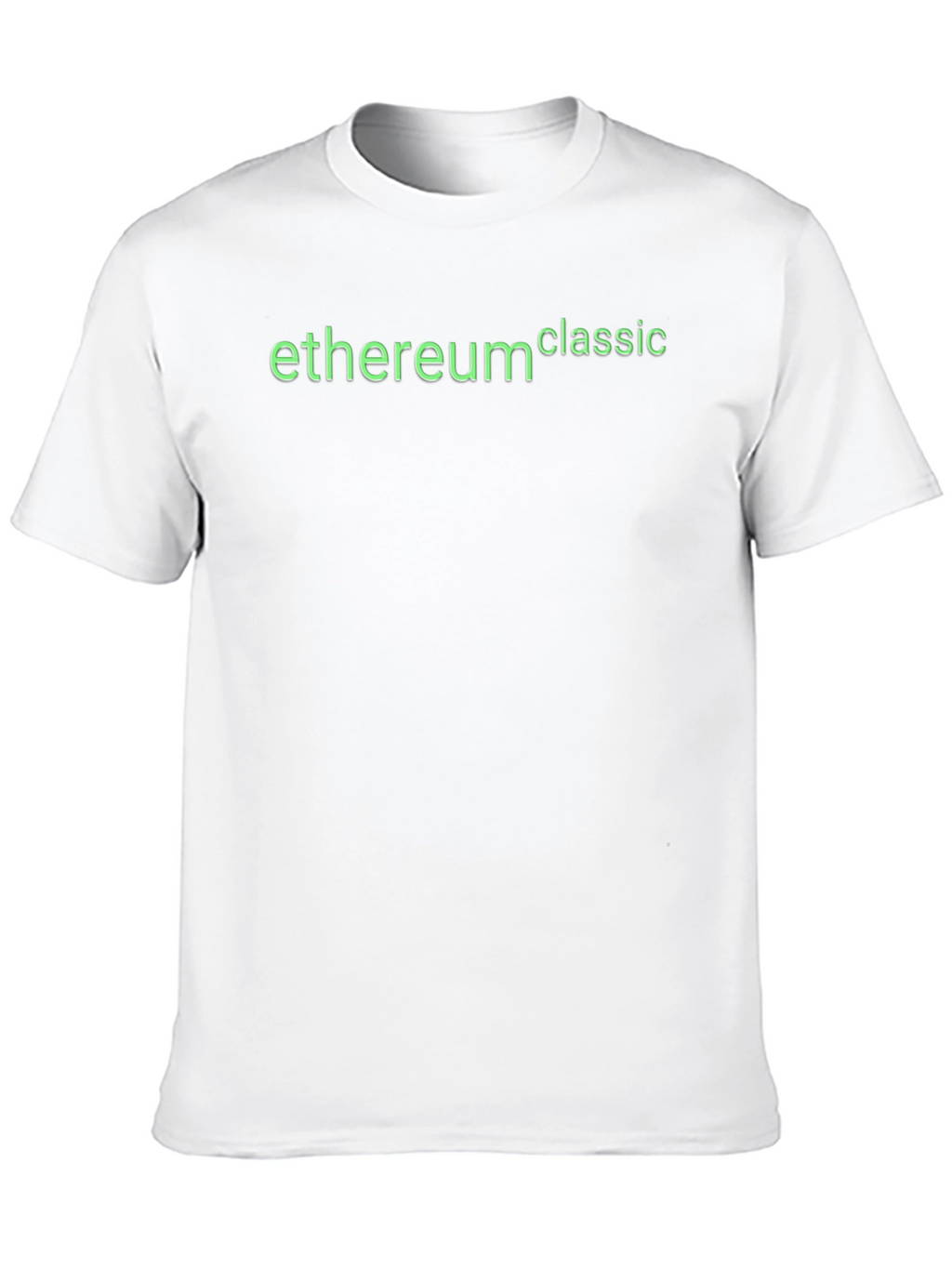 Ethereum Classic Black T-Shirt - Crypto Fashion