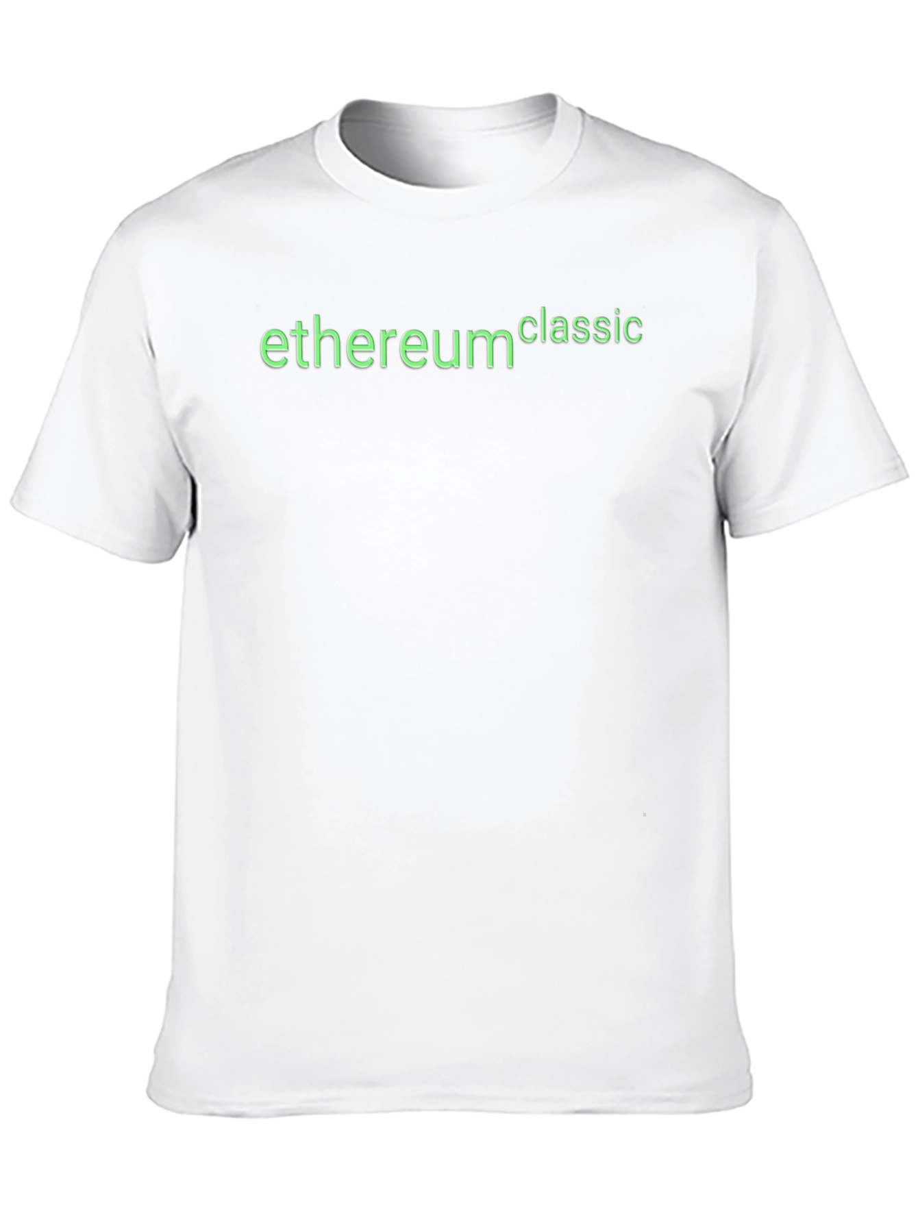 Ethereum Classic Black T-Shirt - Crypto Fashion
