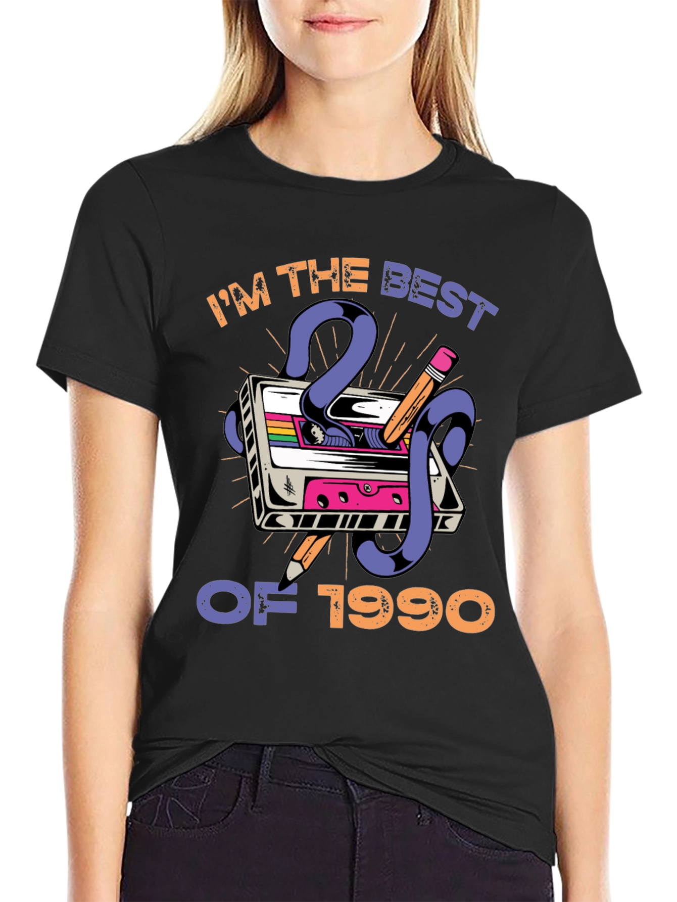 Best of 1990 Cassette Tape Graphic Tee