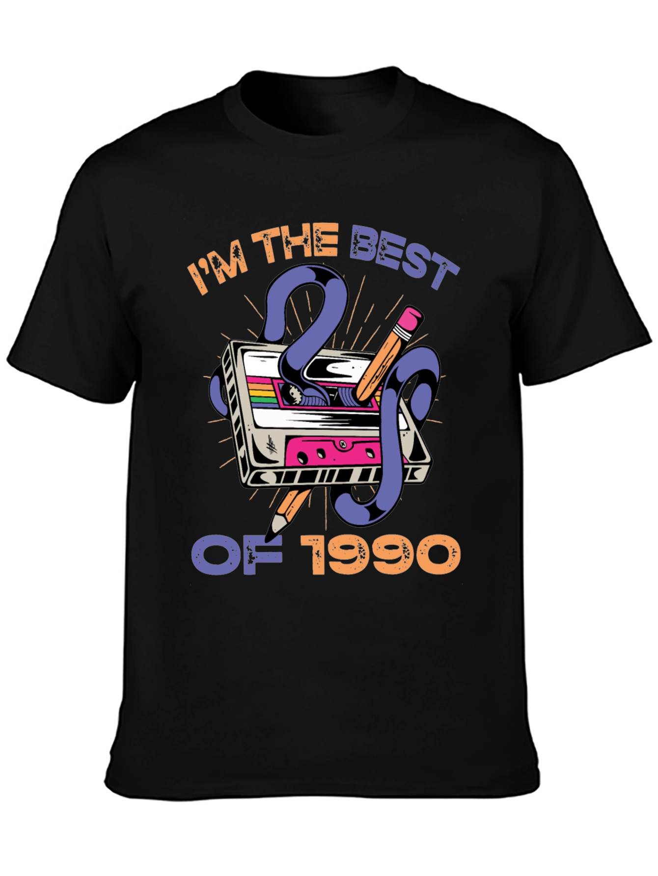 Best of 1990 Cassette Tape Graphic Tee
