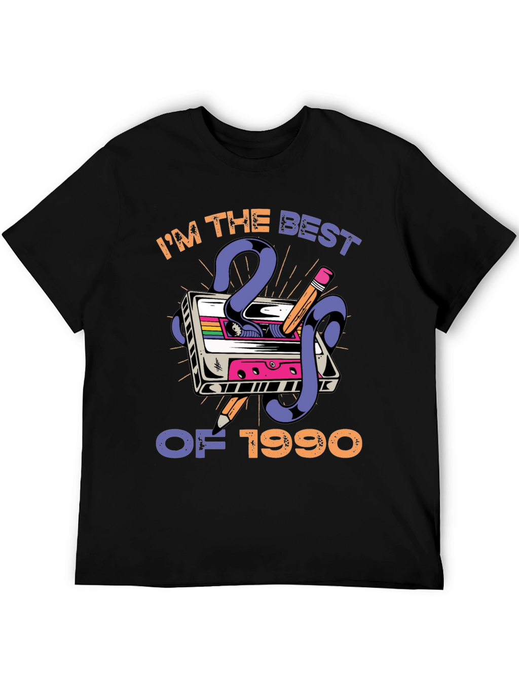 Best of 1990 Cassette Tape Graphic Tee