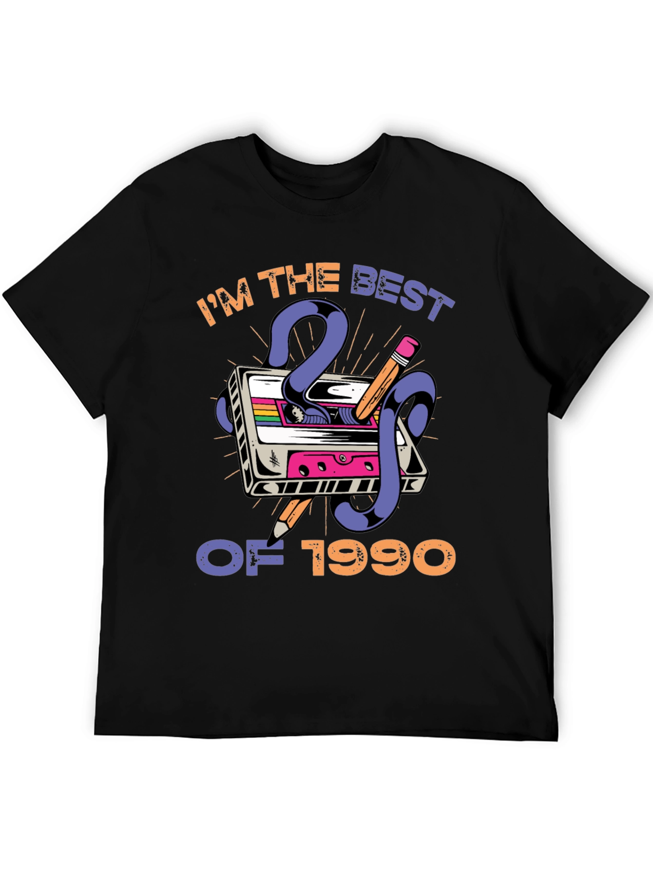 Best of 1990 Cassette Tape Graphic Tee