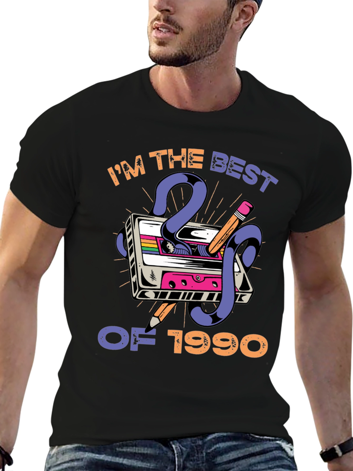 Best of 1990 Cassette Tape Graphic Tee