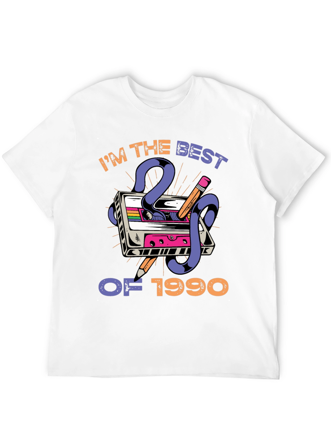 Best of 1990 Cassette Tape Graphic Tee