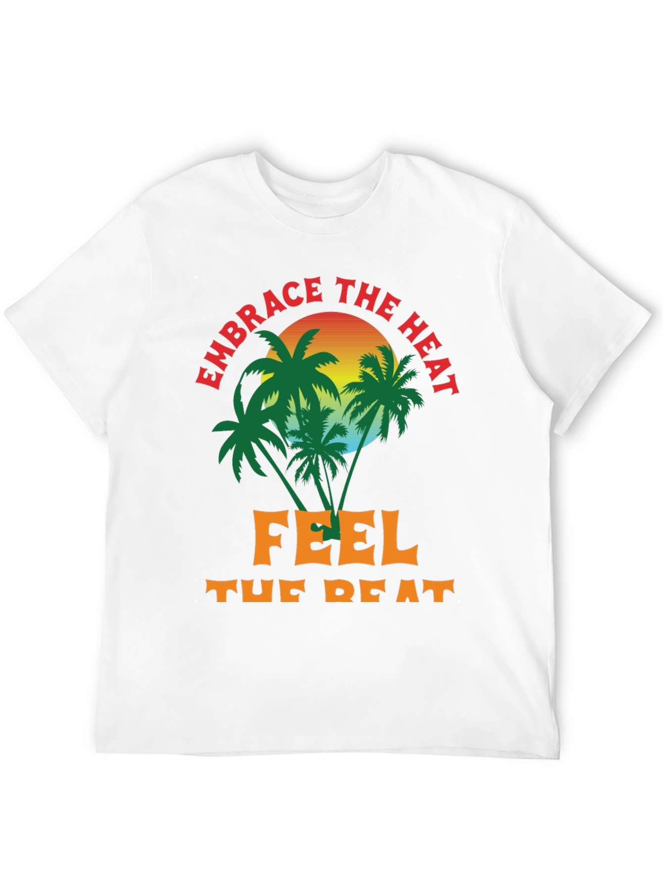 Embrace the Heat Graphic Tee - Summer Vibes