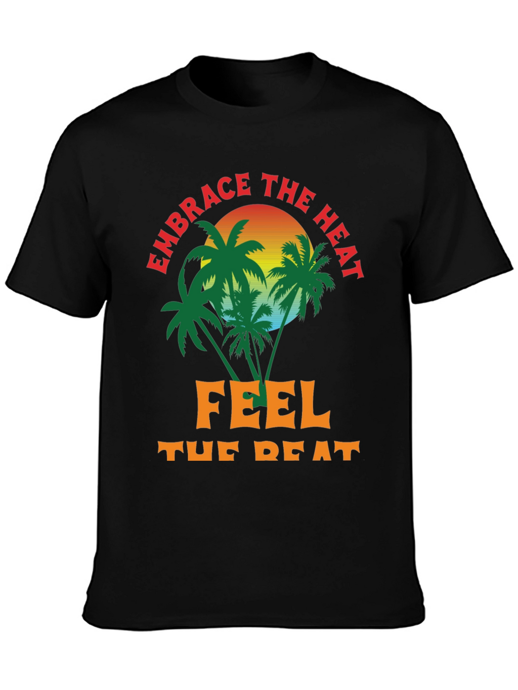 Embrace the Heat Graphic Tee - Summer Vibes