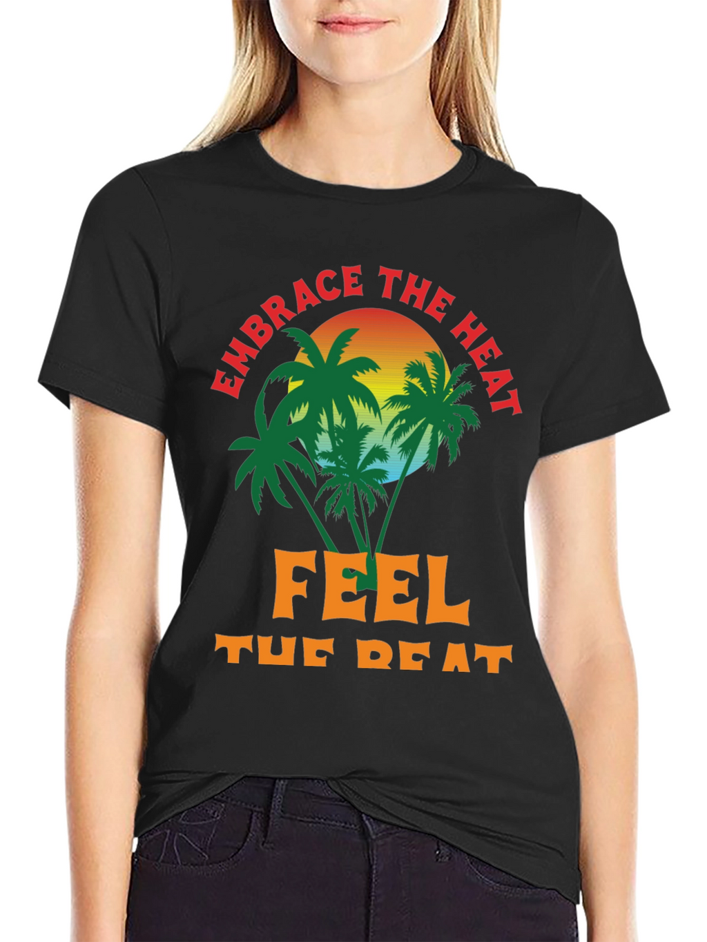 Embrace the Heat Graphic Tee - Summer Vibes
