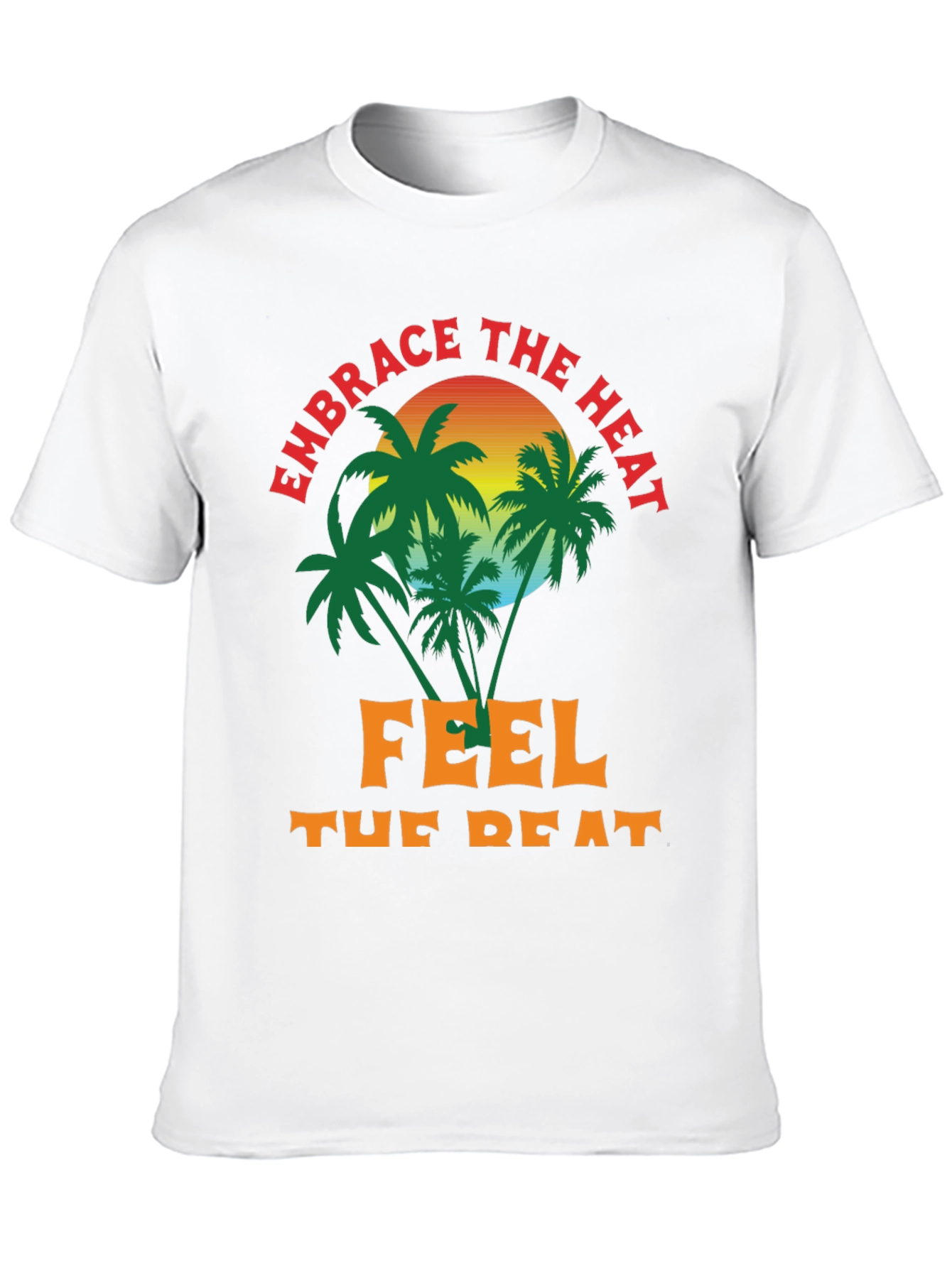 Embrace the Heat Graphic Tee - Summer Vibes