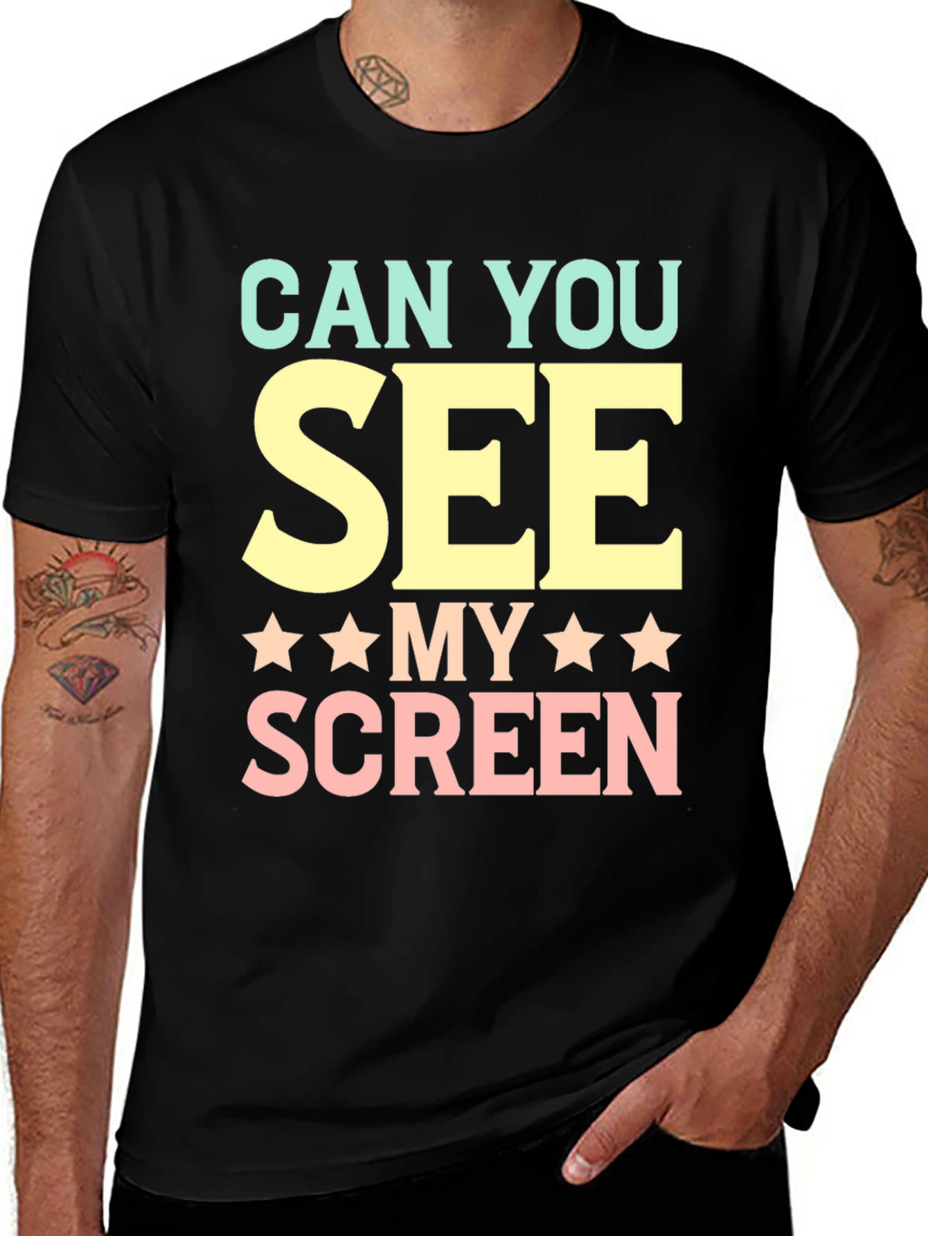 Can You See My Screen? Graphic T-Shirt