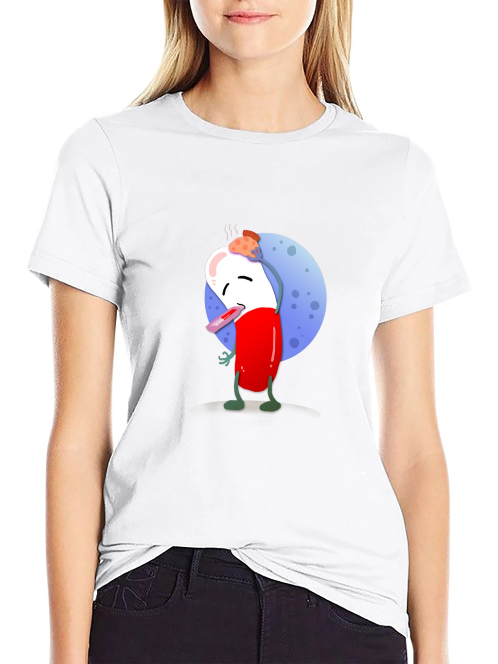 Funny Cartoon Tooth T-Shirt