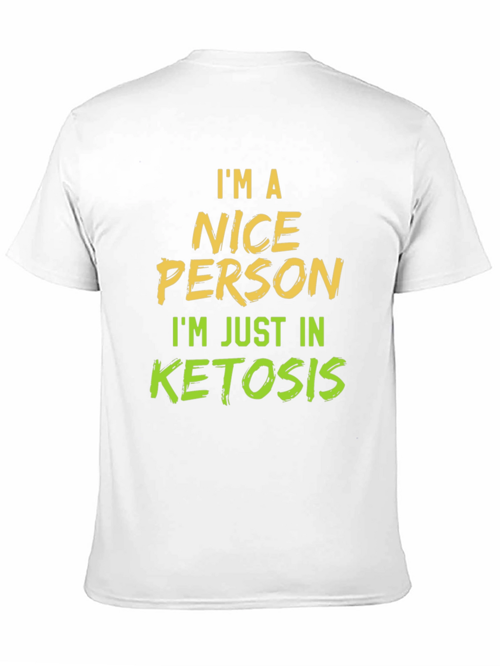 Im a Nice Person in Ketosis Graphic T-Shirt
