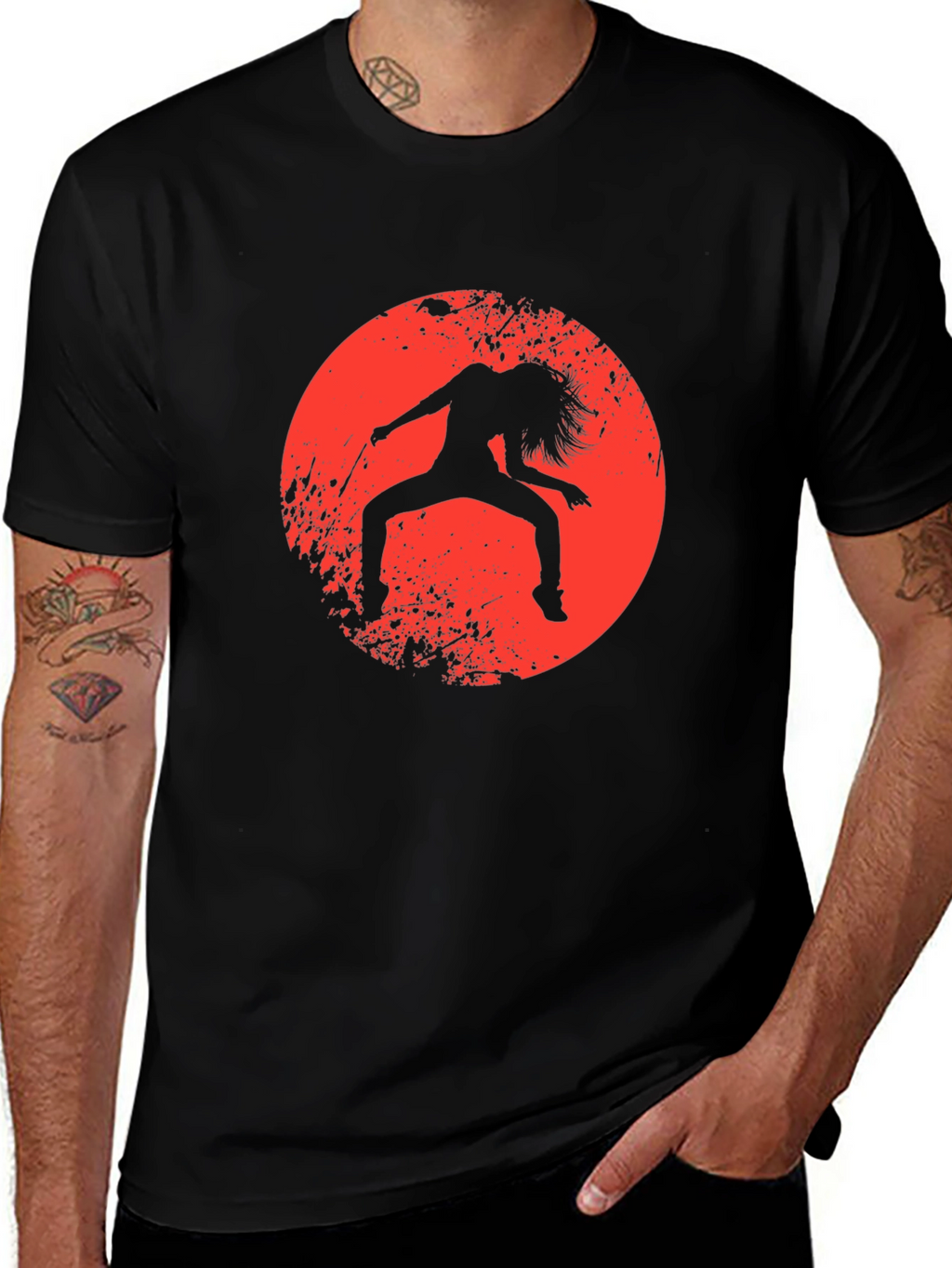 Silhouette Dancer Graphic Tee - Modern Fit