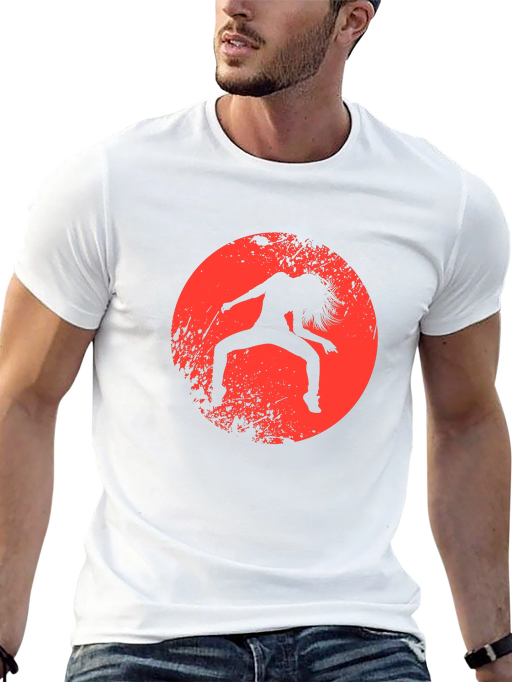 Silhouette Dancer Graphic Tee - Modern Fit