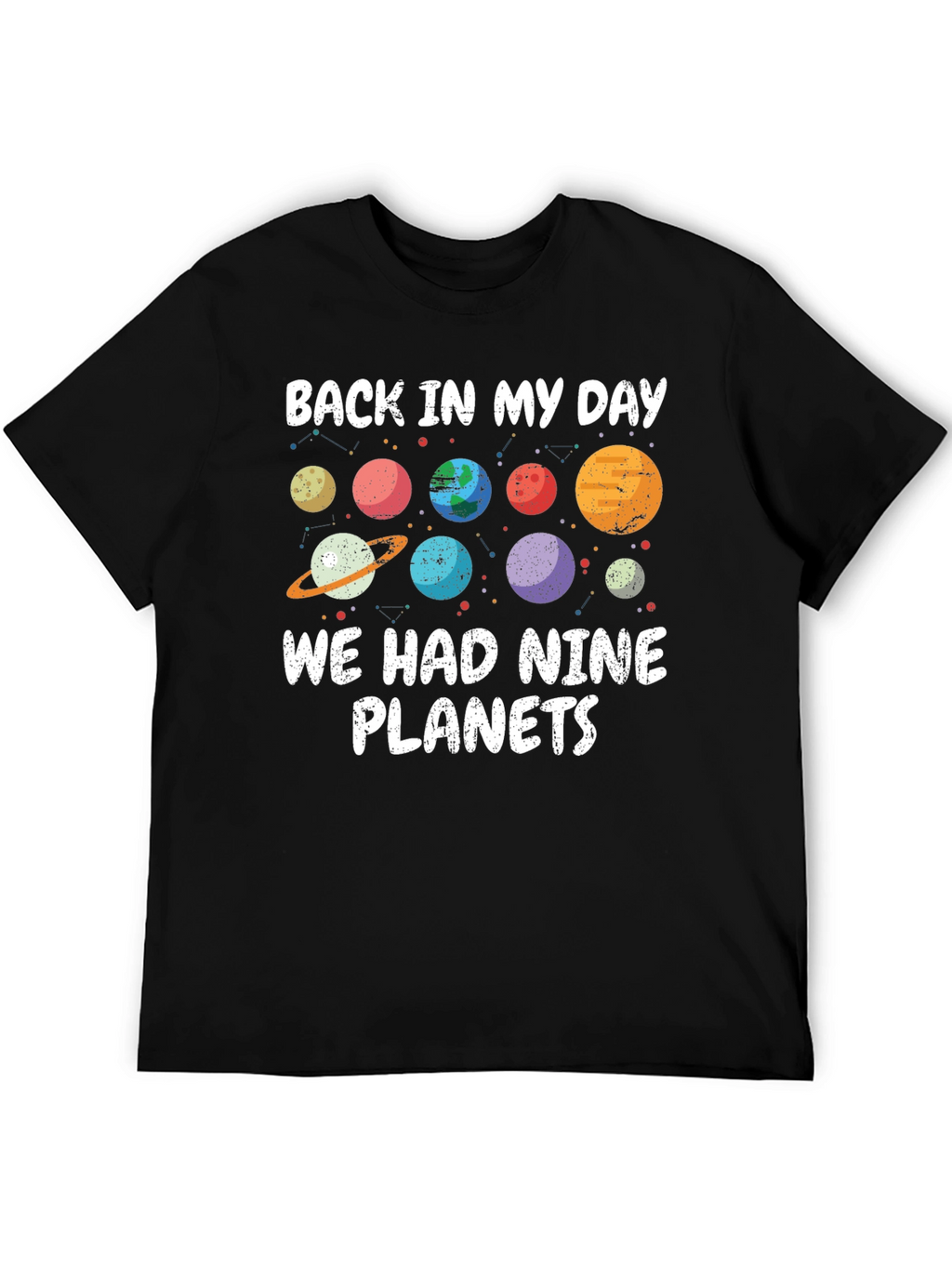 Nine Planets Graphic T-Shirt