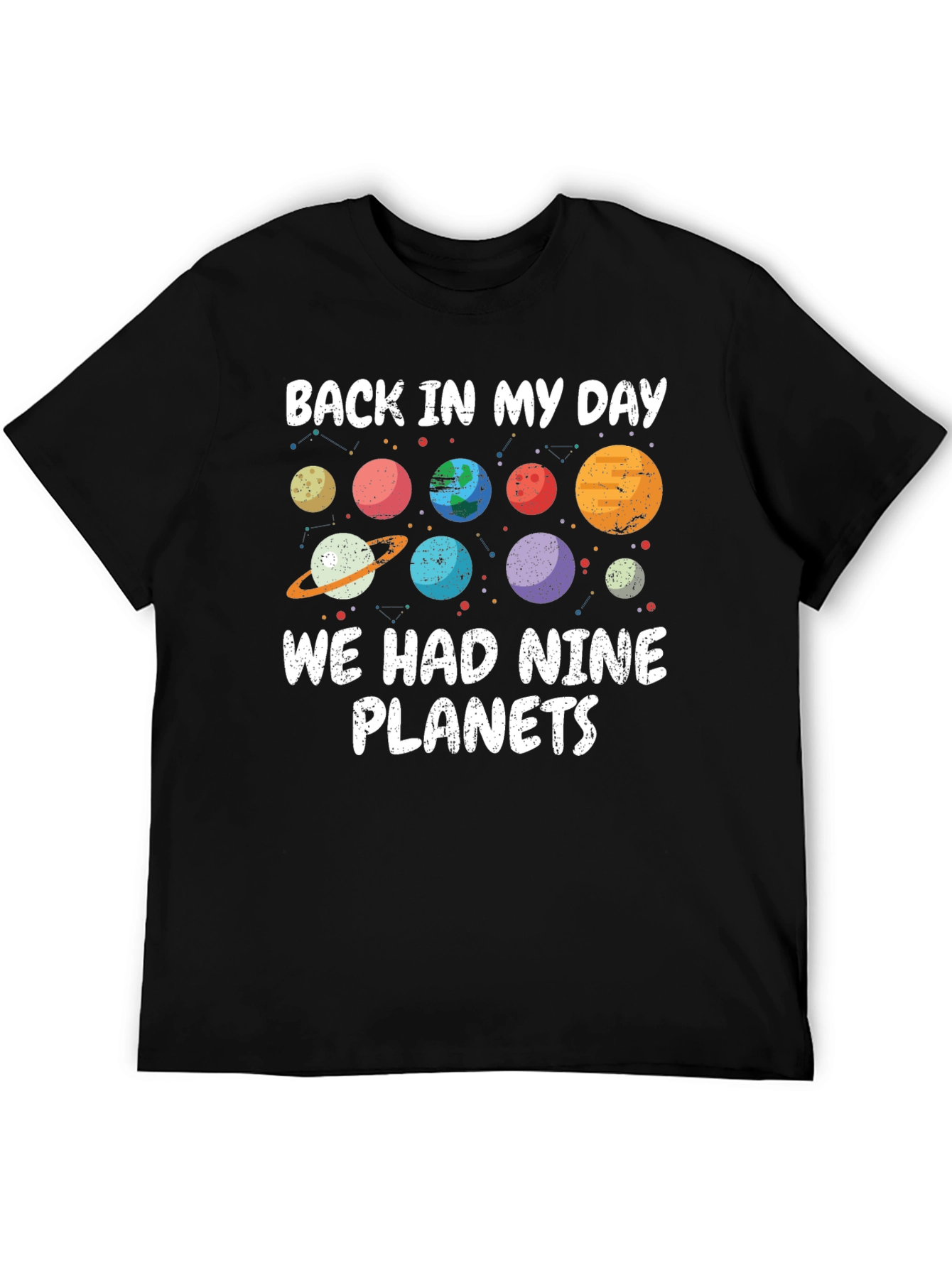 Nine Planets Graphic T-Shirt