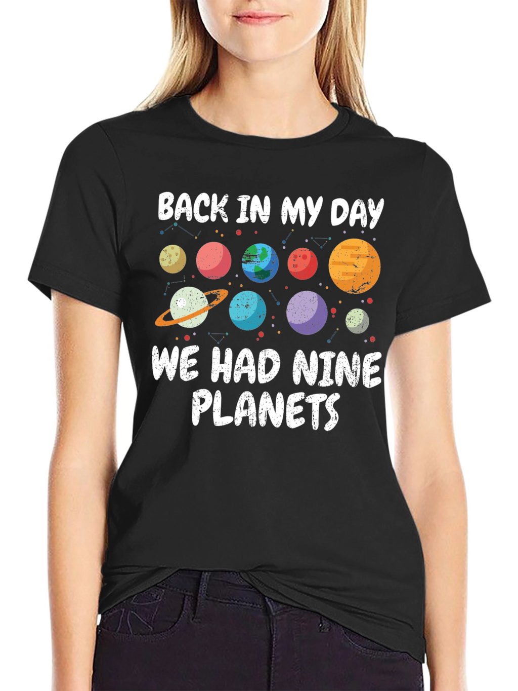Nine Planets Graphic T-Shirt