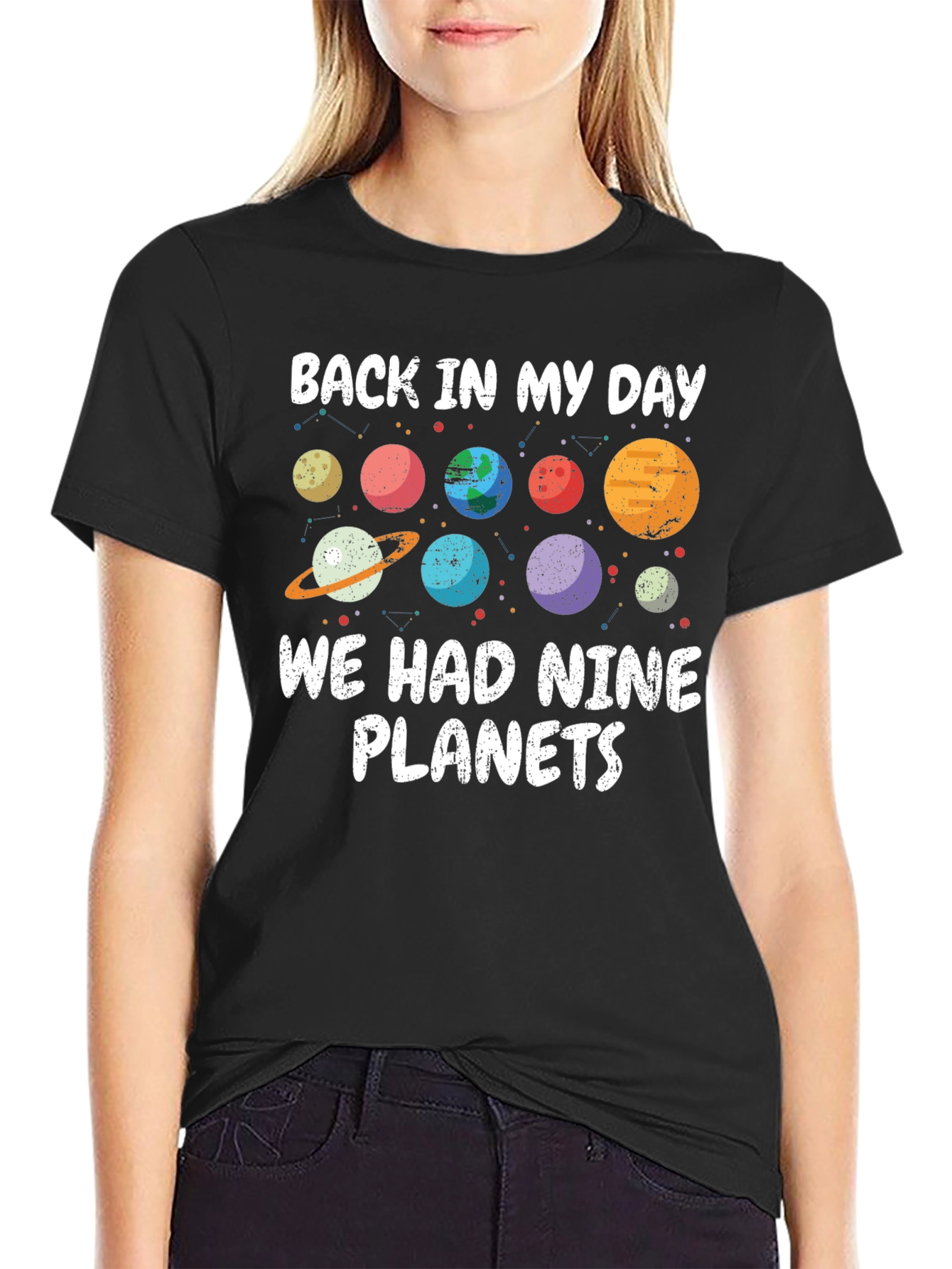 Nine Planets Graphic T-Shirt