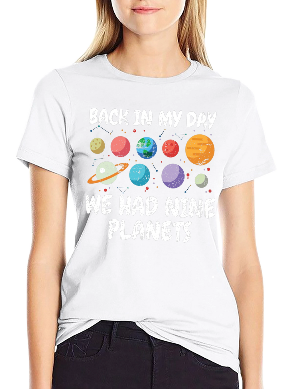 Nine Planets Graphic T-Shirt