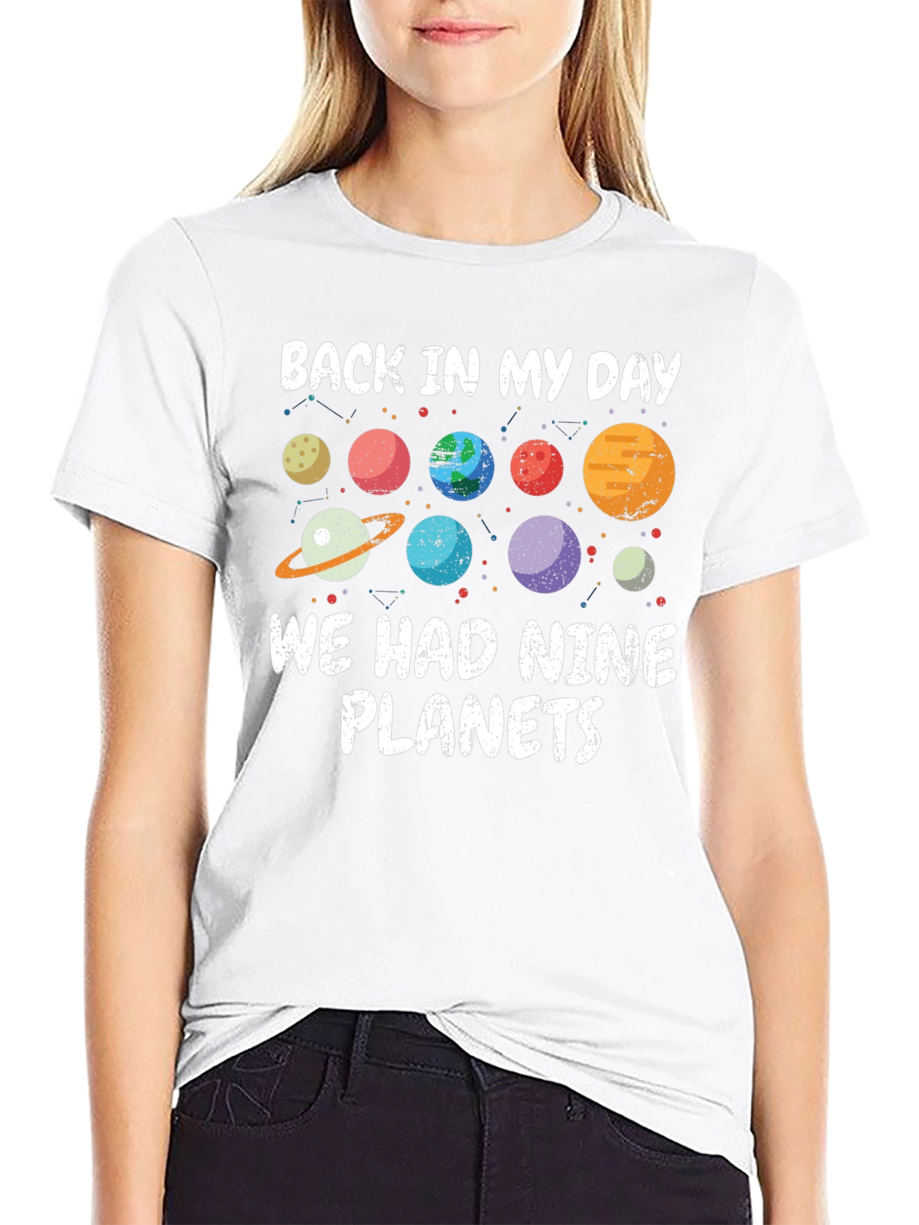 Nine Planets Graphic T-Shirt