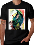 Abstract Womans Portrait Graphic Tee